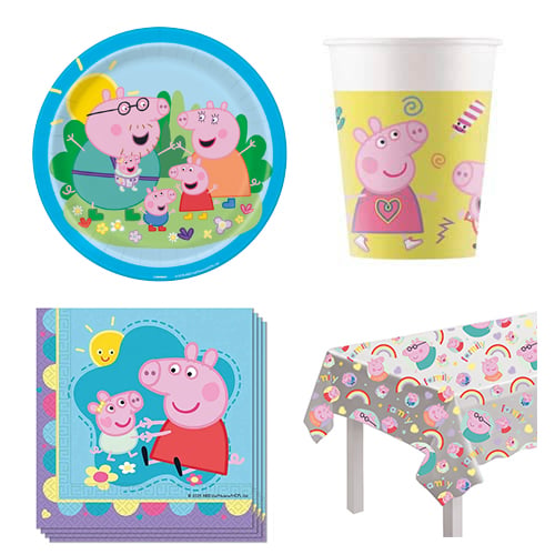 Peppa Pig 8 Person Value Party Pack