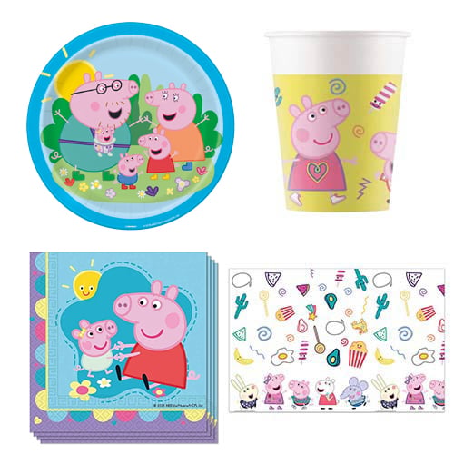Peppa Pig 8 Person Value Party Pack