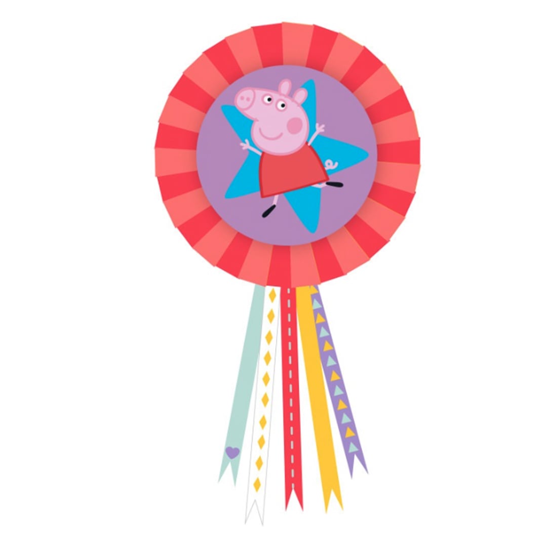 Peppa Pig Award Badge with Ribbon