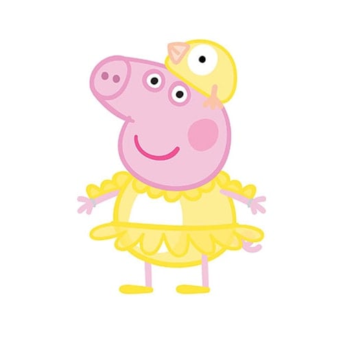 Peppa Pig Chicken Easter Star Mini Cardboard Cutout 82cm Product Gallery Image
