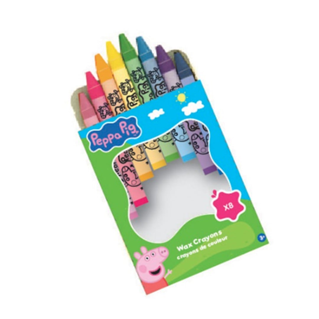 Peppa Pig Colouring Crayons Box - Pack of 4