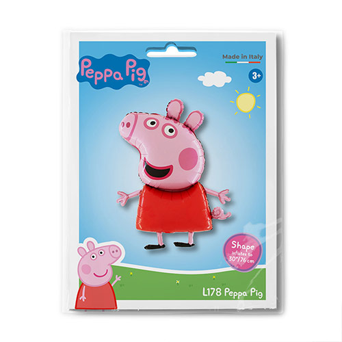 Peppa Pig Giant Foil Helium Balloon 76cm / 30 in Product Gallery Image