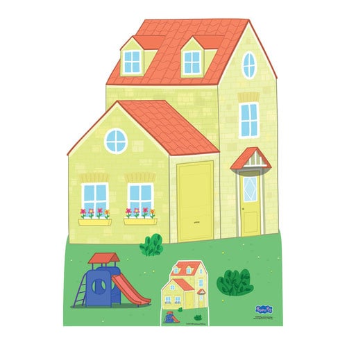 Peppa Pig House with Silde Lifesize Cardboard Cutout 128cm Product Gallery Image
