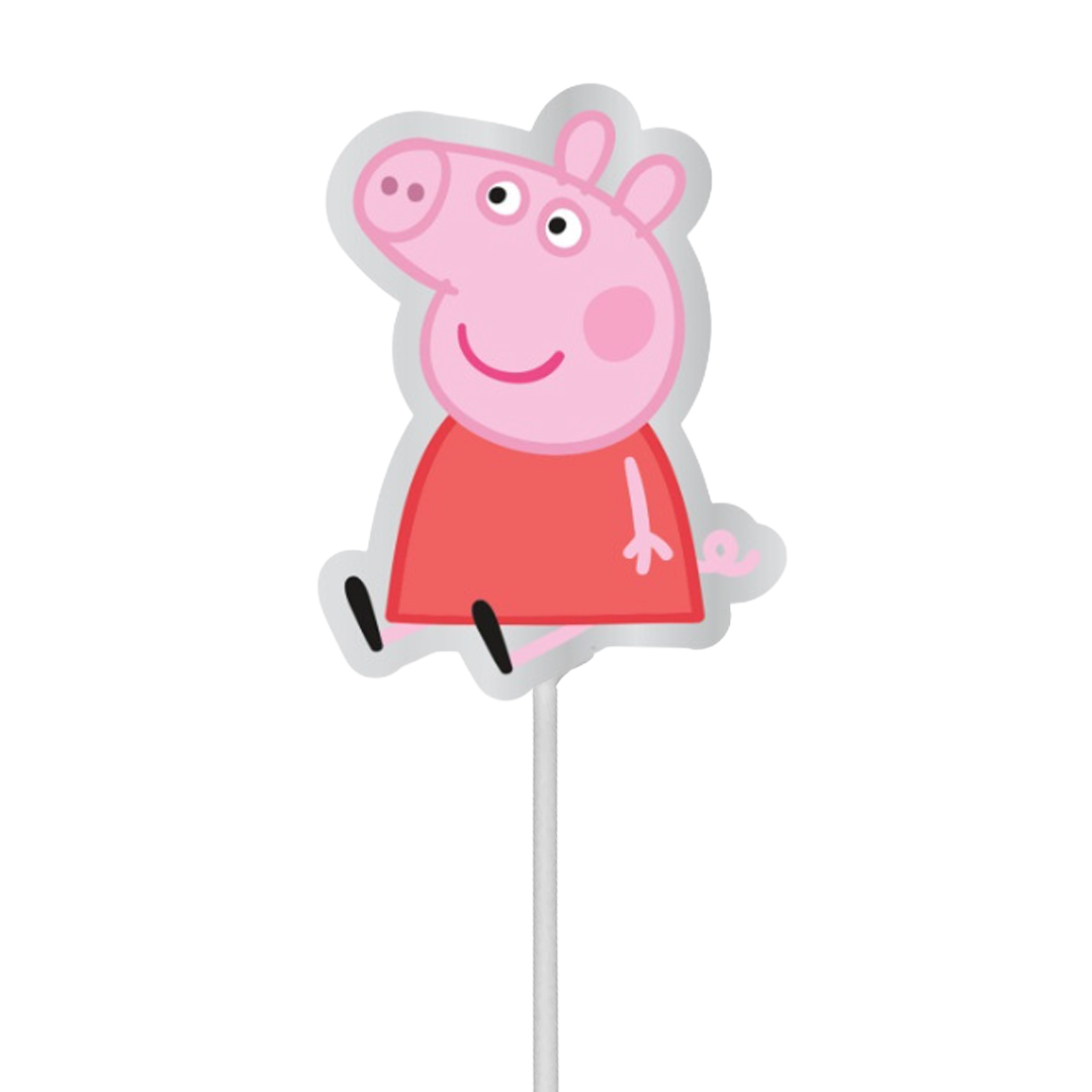 Peppa Pig Mini Air Fill Shaped Foil Balloon 23cm / 9 in