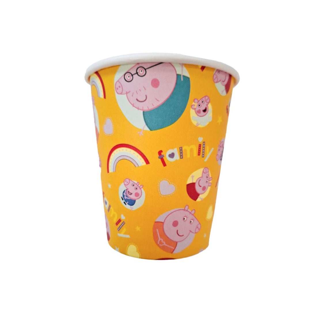 Peppa Pig Paper Cups 270ml - Pack of 8