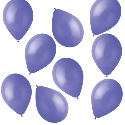 Periwinkle Blue Biodegradable Mini Latex Balloons 13cm / 5 in - Pack of 50 Product Image