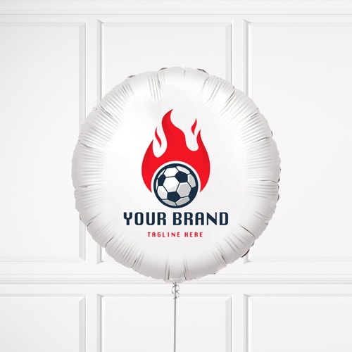 Personalised Brand Logo Photo Balloon - Delivered Inflated Product Gallery Image