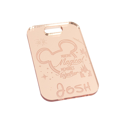 Personalised Magical Mouse Ears Customisable Gift Tag Keepsake Memento Product Gallery Image