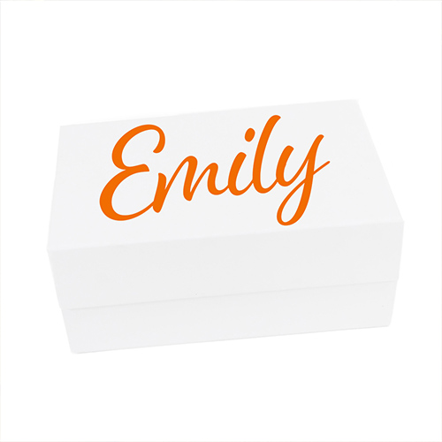 Personalised Magnetic Medium White Gift Box 22cm Product Gallery Image