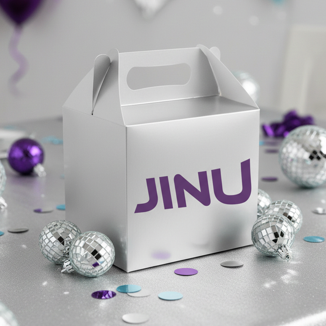 Personalised Pop Star Monster Hunters Metallic Silver Party Paper Lunch Box Product Gallery Image