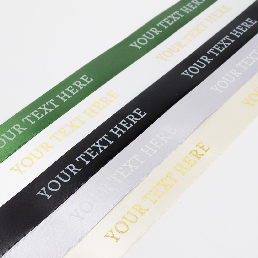 Personalised Ribbon Elan Single Faced Satin
