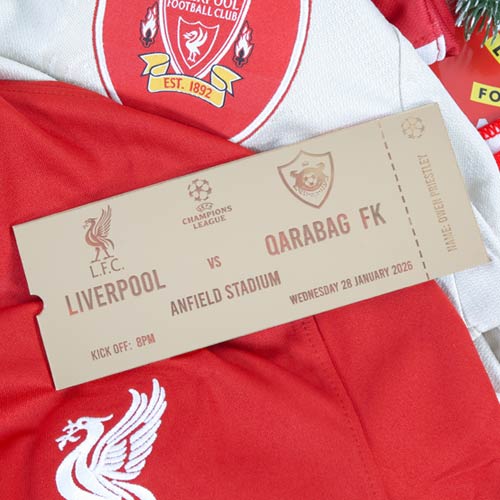 Personalised Sporting Event Sports Match Game Ticket 2D Customisable Keepsake Memento Gift Product Gallery Image