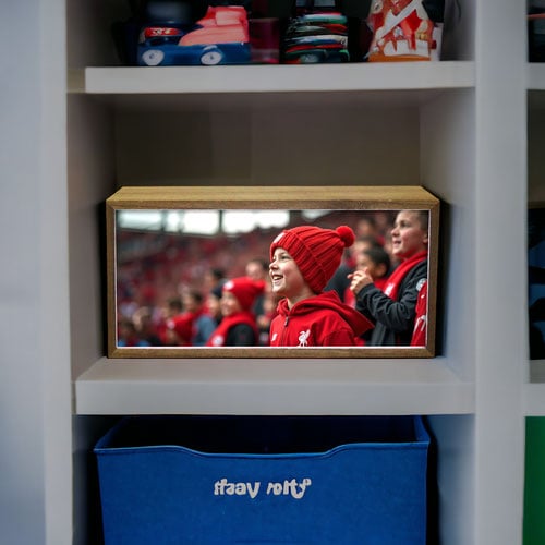 Personalised Upload Photo LED Light Box Wood Room Sign Product Gallery Image