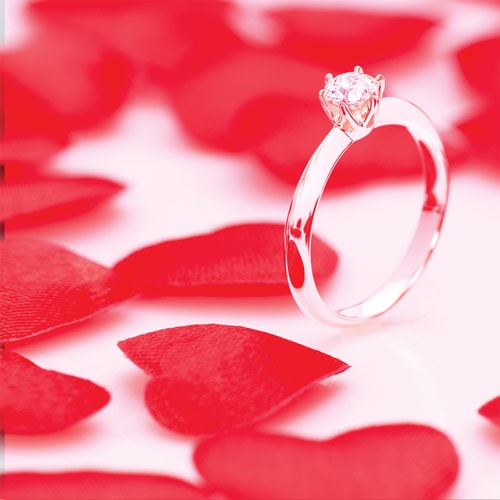 Petals Engagement Ring Design Square Sailboard Backdrop Product Gallery Image