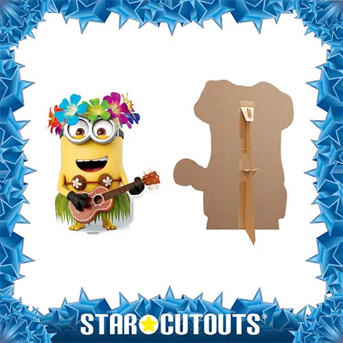 Phil Minion Hawaiian Guitar Star Mini Cardboard Cutout 81cm Product Gallery Image
