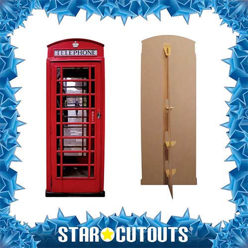 Phone Box Lifesize Cardboard Cutout 191cm Product Gallery Image