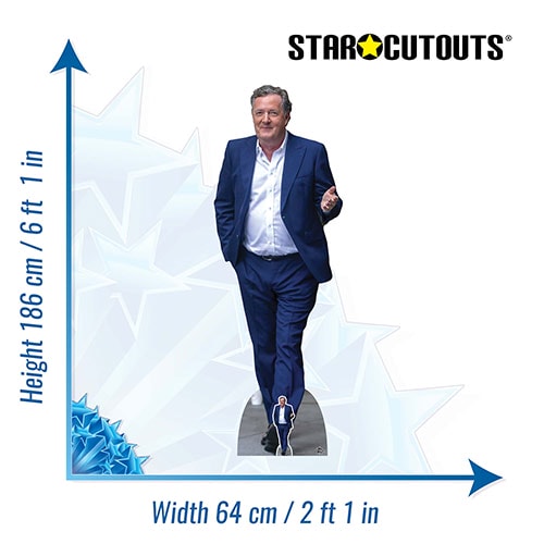 Piers Morgan Lifesize Cardboard Cutout 186cm Product Gallery Image