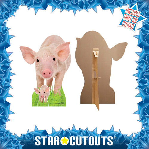 Piglet Star Mini Cardboard Cutout 85cm Product Gallery Image
