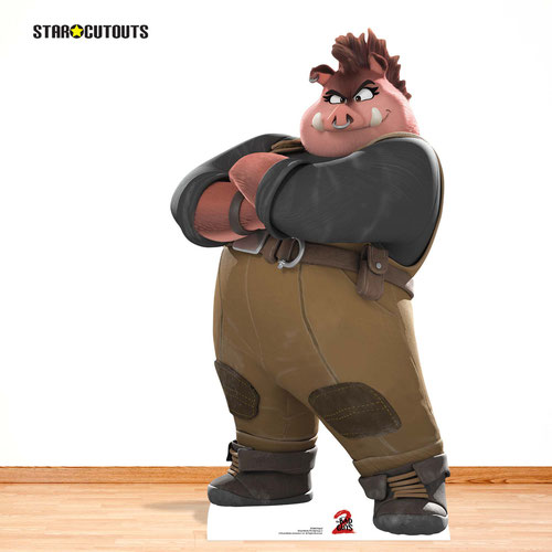 Pigtail The Bad Guys 2 Lifesize Cardboard Cutout 122cm Product Gallery Image