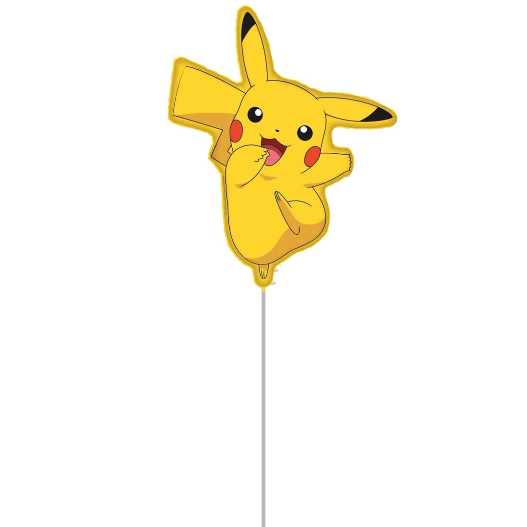 Pikachu Pokemon Giant Foil Balloon - Inflated Balloon In A Box Product Gallery Image