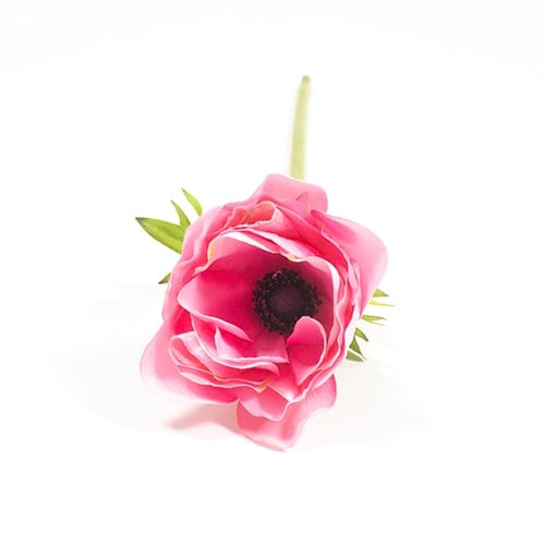 Pink Anemone Artificial Flower Decoration 47cm Product Gallery Image