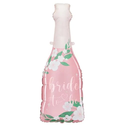 Pink Bottle Bride To Be Foil Giant Balloon 102cm / 40 in Product Gallery Image