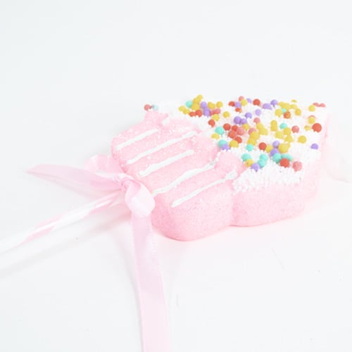 Pink Cupcake Pick Hanging Christmas Decoration 43cm Product Gallery Image