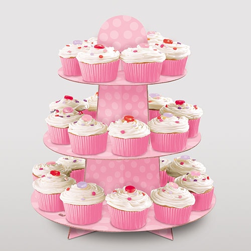 Pink Cupcake Stand Product Gallery Image