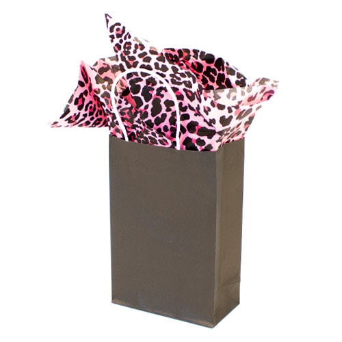 Hot Pink Leopard Print Tissue Gift Paper Sheets - Pack of 5 Product Gallery Image