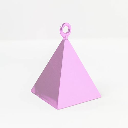 Pink Pearl Pyramid Balloon Weight 110g Product Image