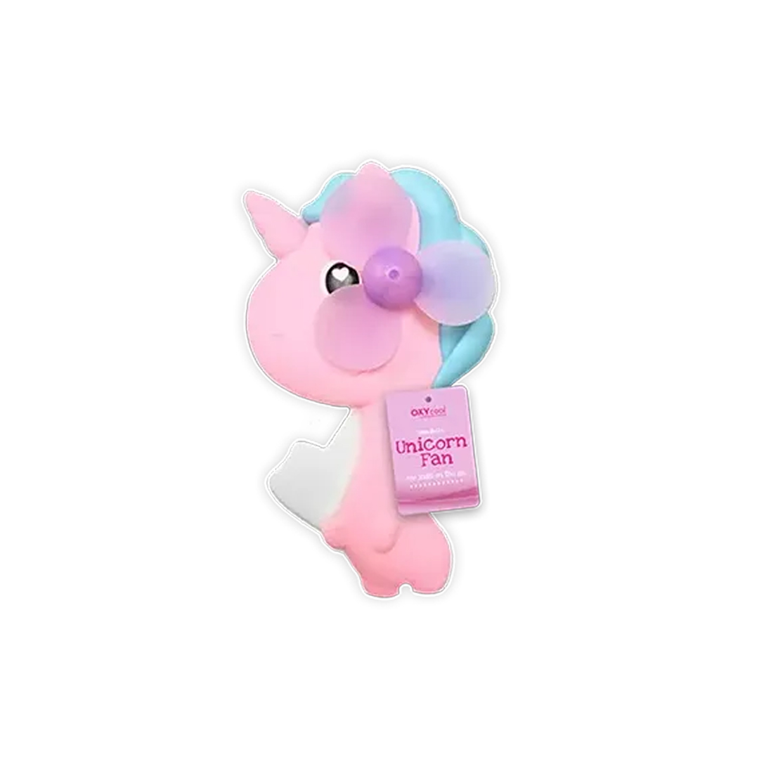 Mini Pink Unicorn Handheld Fan