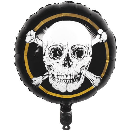 Pirates Gold Round Foil Helium Balloon 45cm / 18 in Product Image