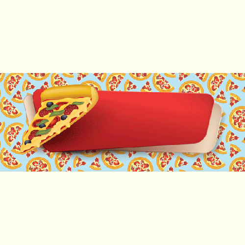 Pizza Party Design Small Personalised Banner – 4ft x 2ft