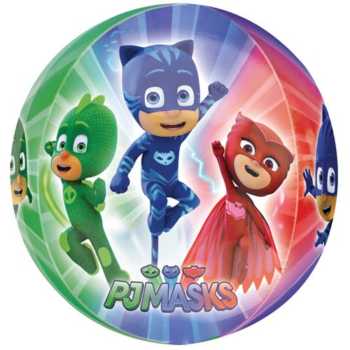 PJ Masks See-Thru Orbz Foil Helium Balloon 38cm / 15 in