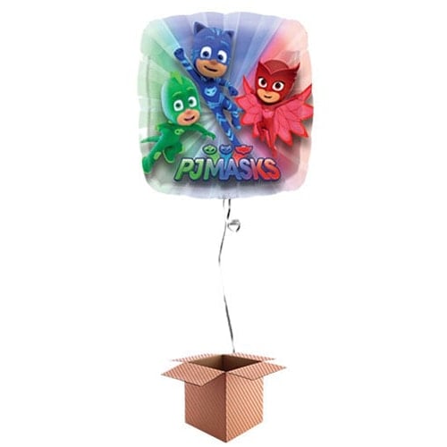 PJ Masks Helium Foil Giant Balloon - Inflated Balloon in a Box Product Gallery Image