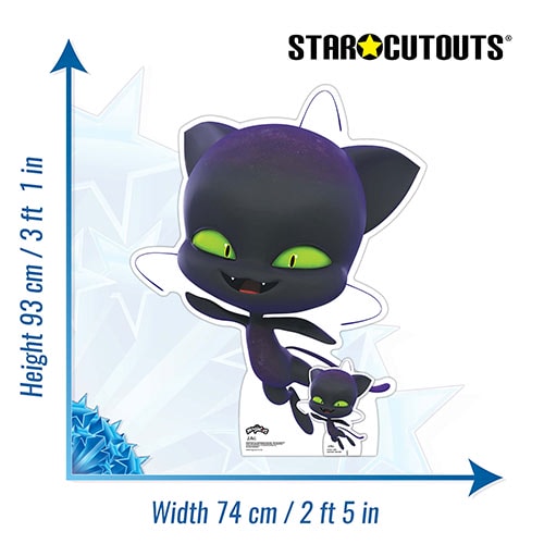Plagg Kwami Miraculous Star Mini Cardboard Cutout 93cm Product Gallery Image