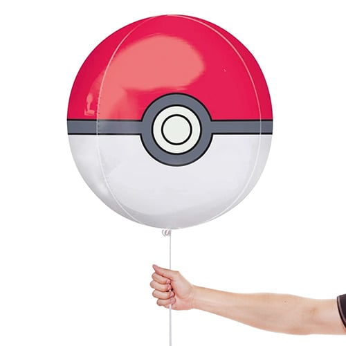 Pokemon Poke Ball Orbz Foil Helium Balloon 38cm / 15 in Product Gallery Image