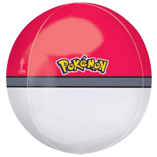 Pokemon Poke Ball Orbz Foil Helium Balloon 38cm / 15 in Product Gallery Image