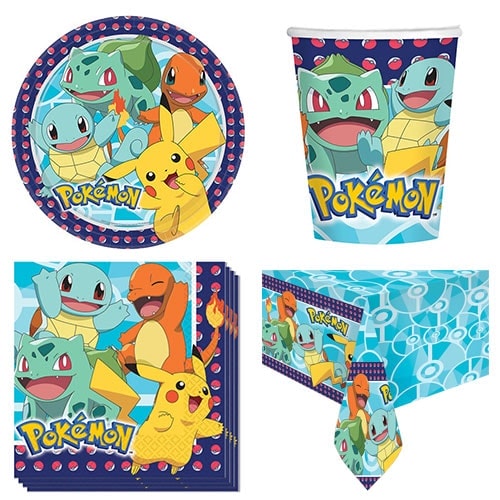 Pokemon Theme 8 Person Value Party Pack Product Image
