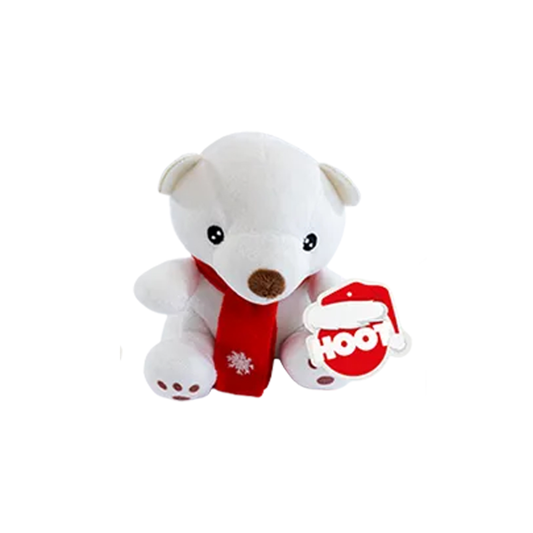 Polar Bear Christmas Plush Soft Toy 14cm