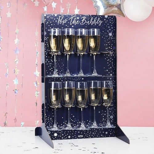 Pop The Bubbly Prosecco Drinks Wall Holder 60cm Product Gallery Image