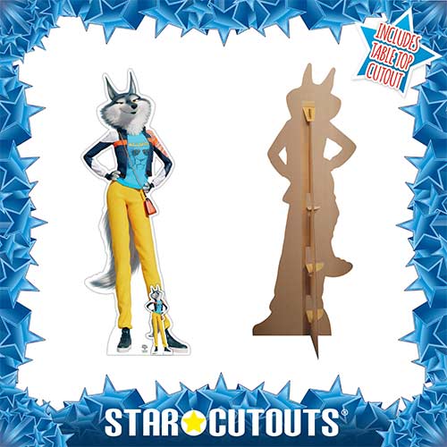 Porsha Crystal Wolf Sing 2 Lifesize Cardboard Cutout 173cm Product Gallery Image