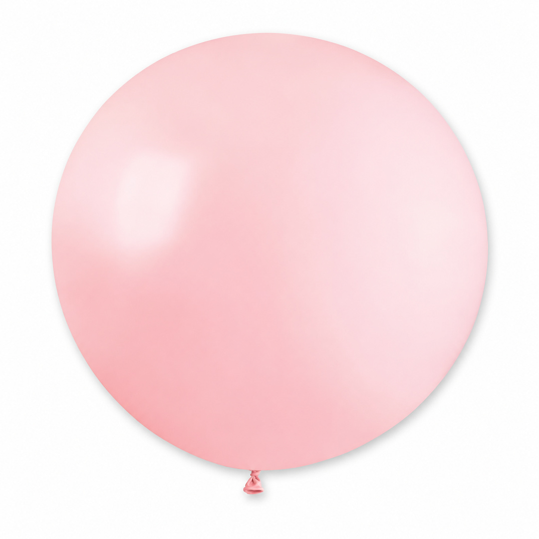Powder Pink Jumbo Latex Balloon 79cm / 31 in - Single