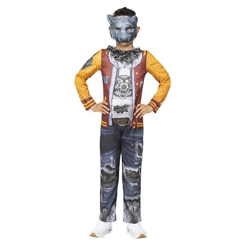Preppy Werewolf Boys Fancy Dress Costume Kids Small - Age 4-6 Product Gallery Image