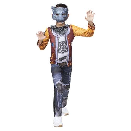 Preppy Werewolf Boys Fancy Dress Costume Kids Small - Age 4-6 Product Gallery Image