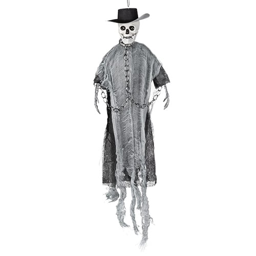 Priest Skeleton Settler Halloween Prop Hanging Decoration 40cm Product Gallery Image