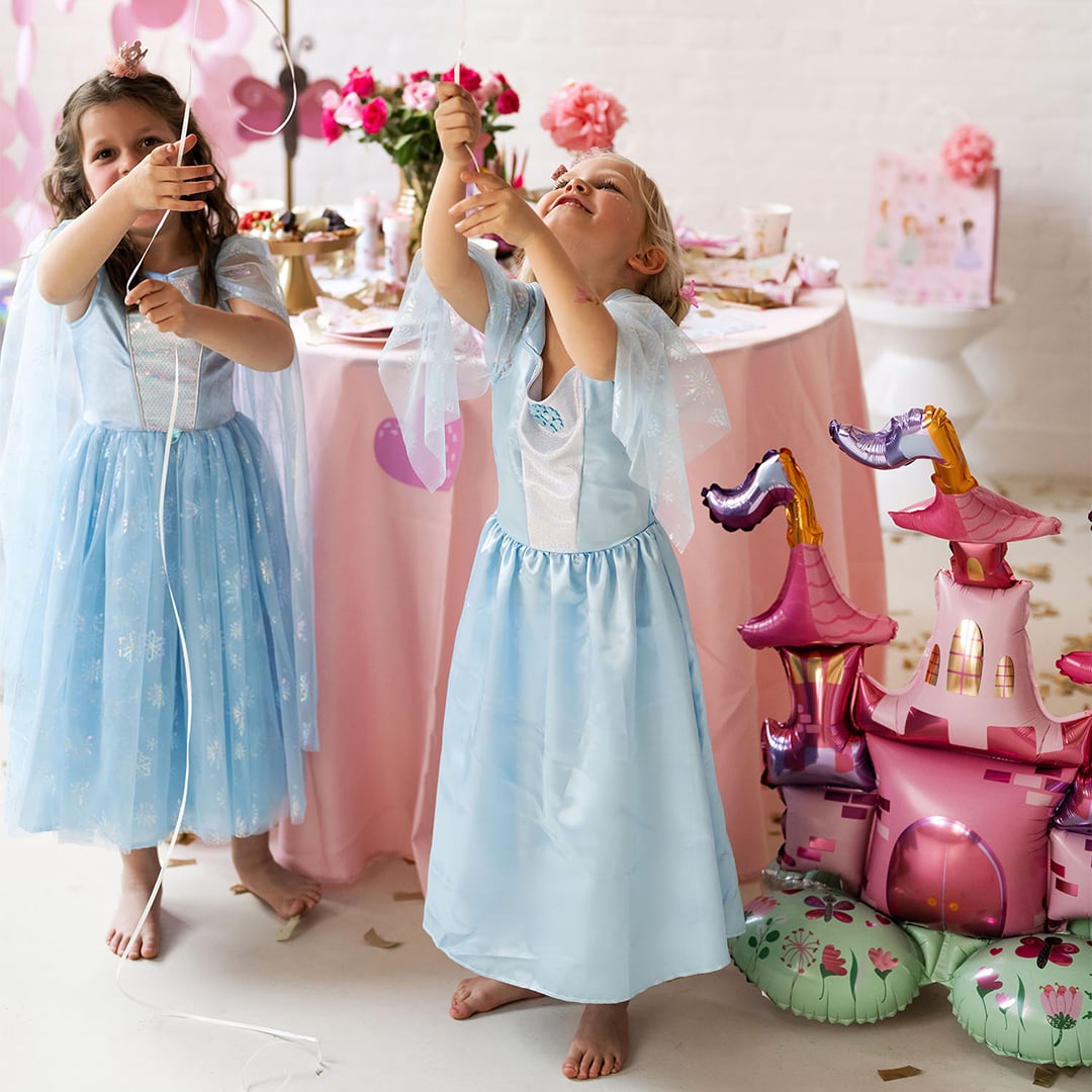 Princess Castle 3D Standing Shaped Air Fill Foil Balloon 90cm / 35.5 in Product Gallery Image