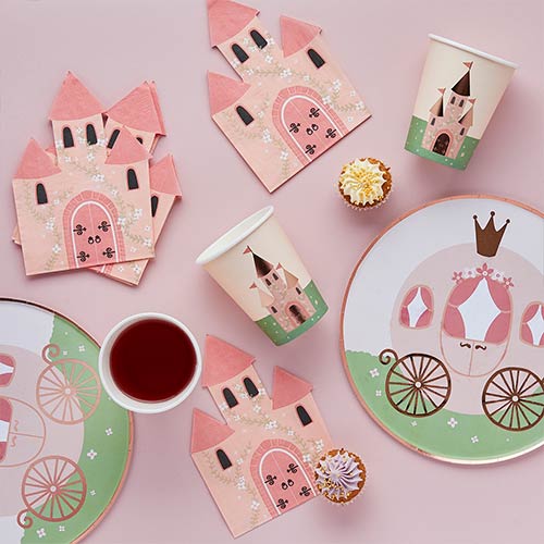 Princess Castle Paper Cups 250ml - Pack of 8 Product Gallery Image