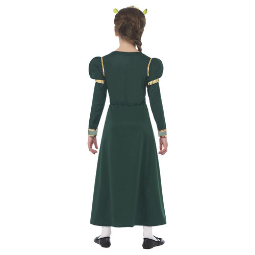 Princess Fiona Shrek Girls Fancy Dress Costume Kids Small - Age 4-6 Product Gallery Image
