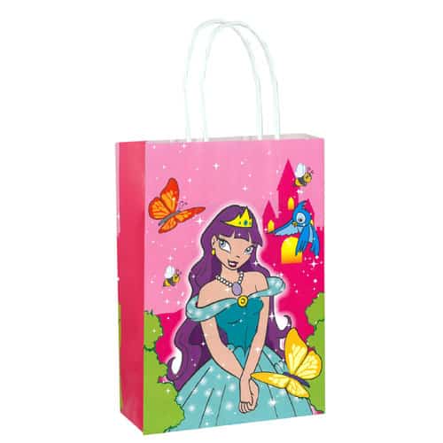 Princess Paper Bag With Handles 21cm Product Image